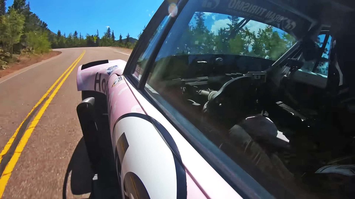 Watch Lia Block Go 100 MPH At Pikes Peak In Her Dad's Hoonipigasus Porsche dlvr.it/SyG6yW