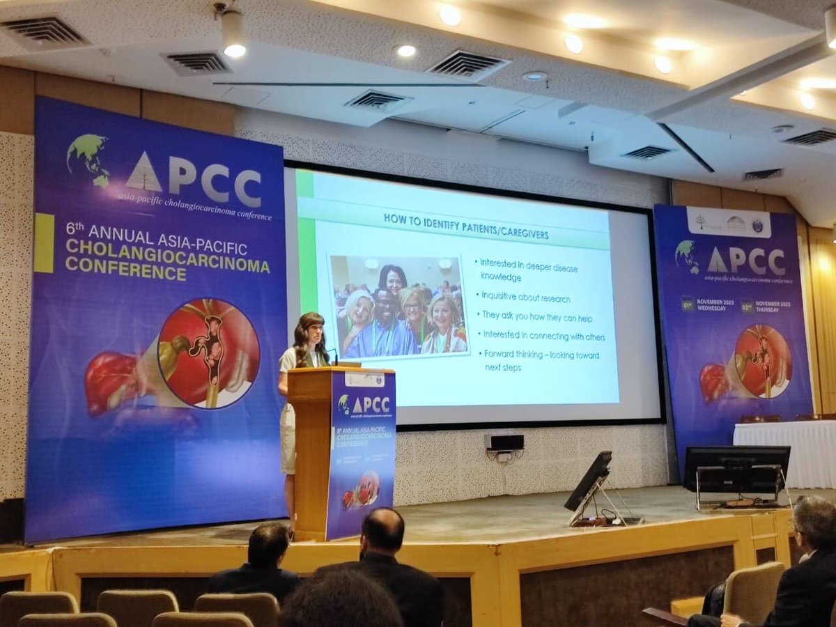 The International #Cholangiocarcinoma Research Network (ICRN) and @curecc are enjoying hosting the 6th Annual Asia-Pacific Cholangiocarcinoma Conference in Mumbai, India.

An excellent opportunity to learn more about research advances, treatment, and #biliarycancer patient care.