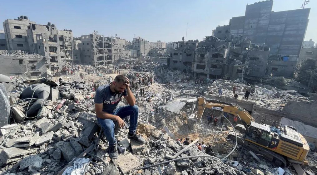 Former Israeli minister Atbaryan, MP from PM Netanyahu’s right-wing Likud party says “erase all of Gaza from the face of the earth”.

🔴 LIVE updates: aje.io/kup46n