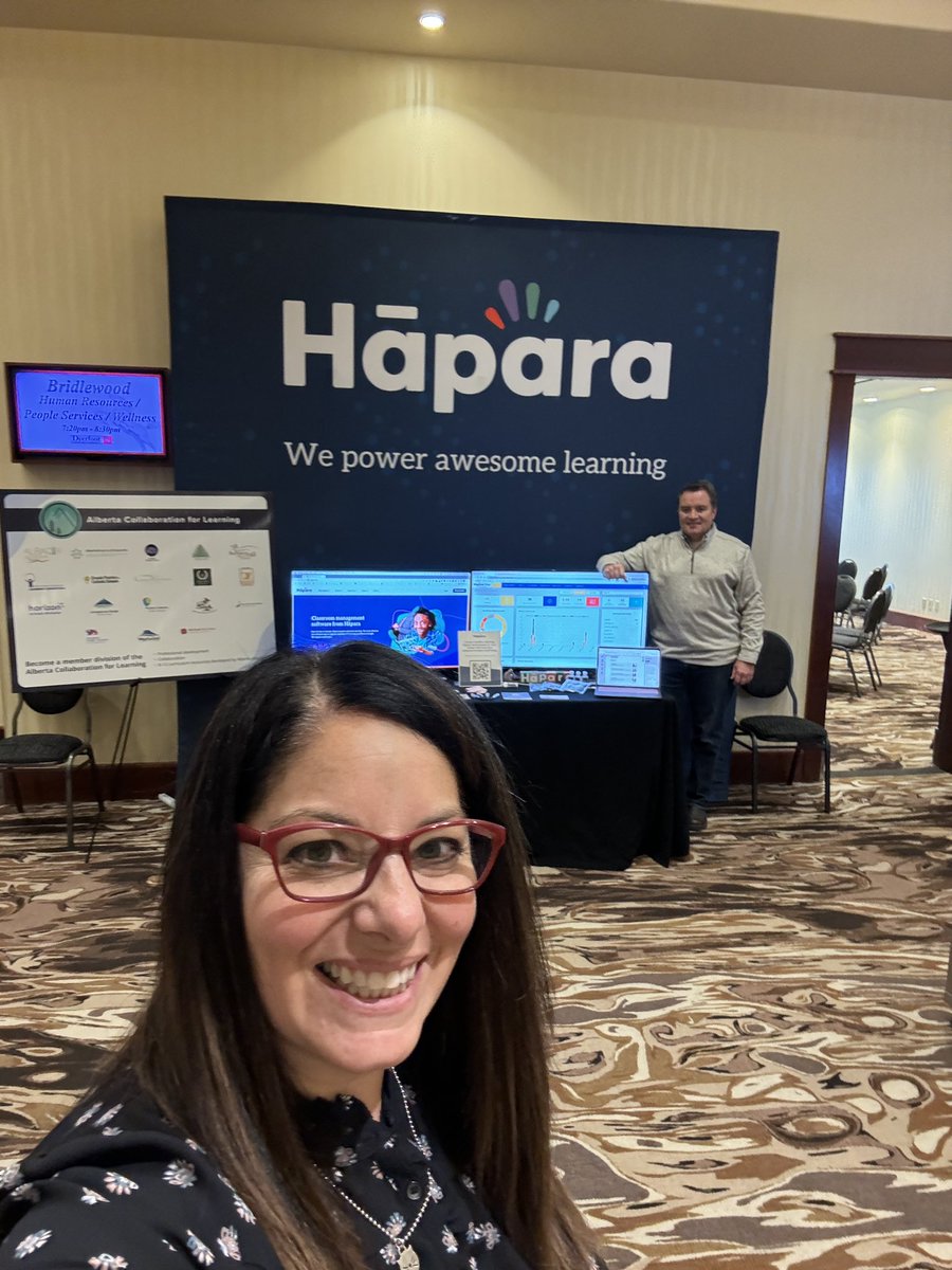 Heather_Rentz's tweet photo. We are excited to be at the Fall #CassAlberta Conference!! Stop by for a tour of our #Hāpara #StudentWellness features and view our growing number of curriculum aligned resources!  #Edtech #AlbertaCollaborationForLearning https://t.co/gRm1eDFxoY