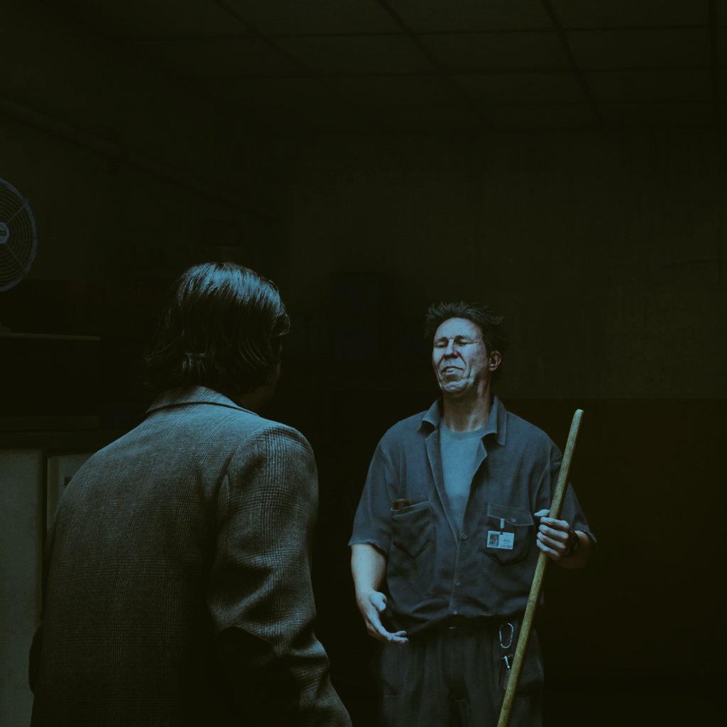 Alan Wake 2 is a Masterclass. 
So many unanswered questions, this game is a mystery just like life.

Athy : concierge of the universe. 💂‍♂️
Thanks <a href="/remedygames/">Remedy Entertainment 🔻Wishlist CONTROL Resonant!</a> <a href="/SamLakeRMD/">Sam Lake</a>