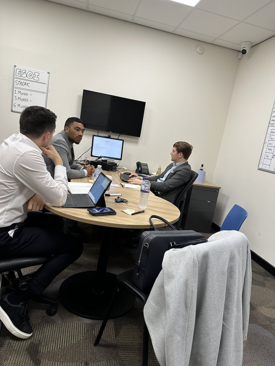 Great EDM today with one our newest employees Mike 🙌 thanks for letting me sit in <a href="/EracJohnm/">john maddocks</a> <a href="/sammmsmith_ERAC/">Sam Smith</a>  <a href="/U3Development/">Si Crumbleholme</a>