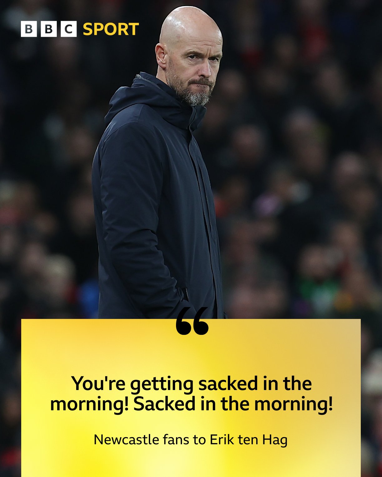 Match of the Day on X: No mercy from the Newcastle fans 😬 #BBCFootball  t.cok3K472e3m9  X