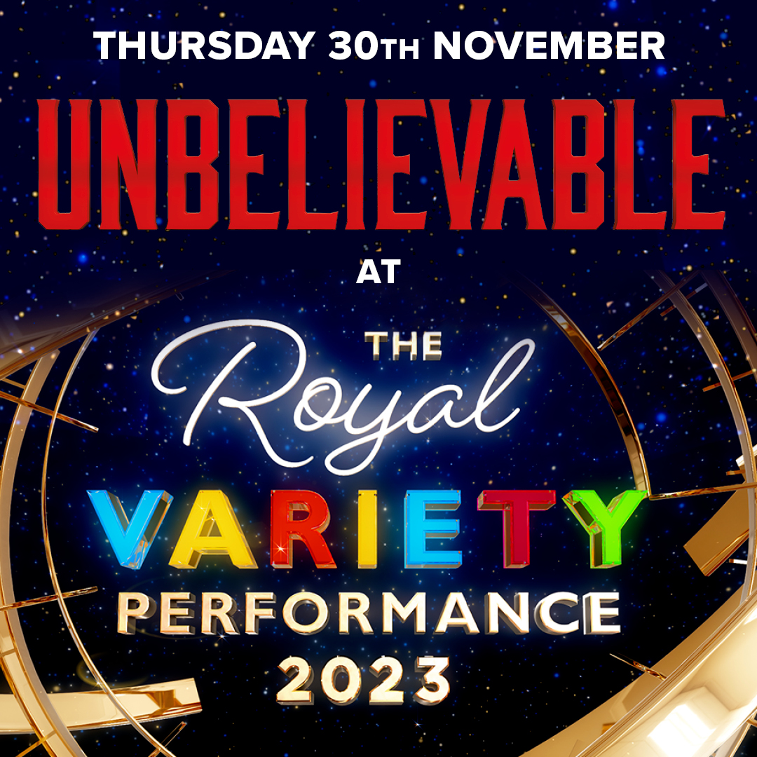Unbelievable (@unbelievableldn) on Twitter photo Exciting news! Unbelievable is set to take the stage at the Royal Variety Performance! 👑✨ <a href="/RoyalVariety/">Royal Variety</a>
#RoyalVarietyPerformance #variety4charity Exciting news! Unbelievable is set to take the stage at the Royal Variety Performance! 👑✨ <a href="/RoyalVariety/">Royal Variety</a>
#RoyalVarietyPerformance #variety4charity