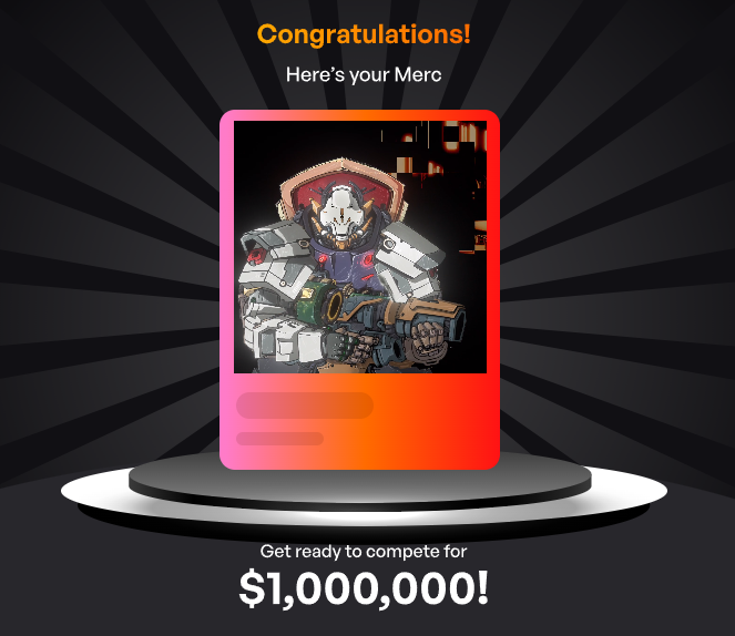 I just minted my Owned Mercenary! Join me and jump into the Game League with over $1M in prizes up for grabs.

Follow <a href="/PlayOnOwned/">Owned</a> for secret code giveaways and to stay up to date with everything in the Owned Game League.

Pre-register on owned.gg #GameLeague
