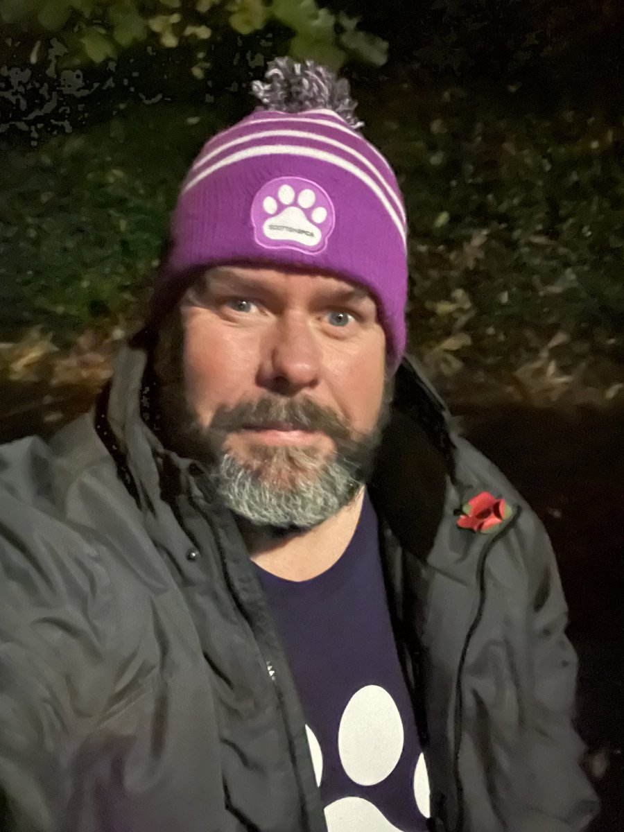 Walked the first 3.33km of my 100km in November Challenge in aid of the SSPCA tonight. You can make a donation and help keep me motivated here… justgiving.com/fundraising/br…