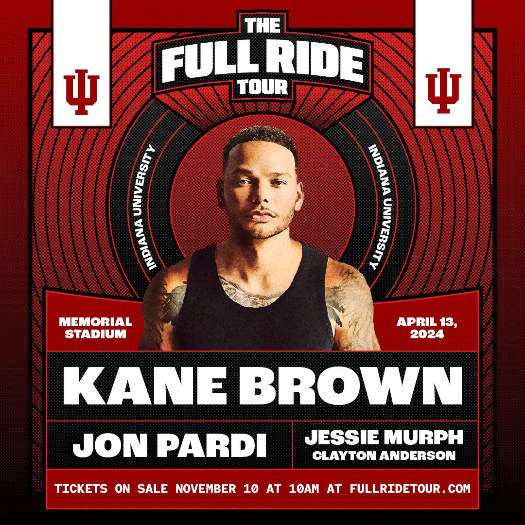 fullridetour's tweet photo. πΆ Introducing...The Full Ride Tour πΆ
Coming to iconic Memorial Stadium at @IUBloomington on Sat. April 13th, the #FullRideTour will bring some of country musicβs biggest names together on one stage for a canβt-miss night π
Β
Follow along on our journey to Indiana! https://t.co/4OVKTOoREj