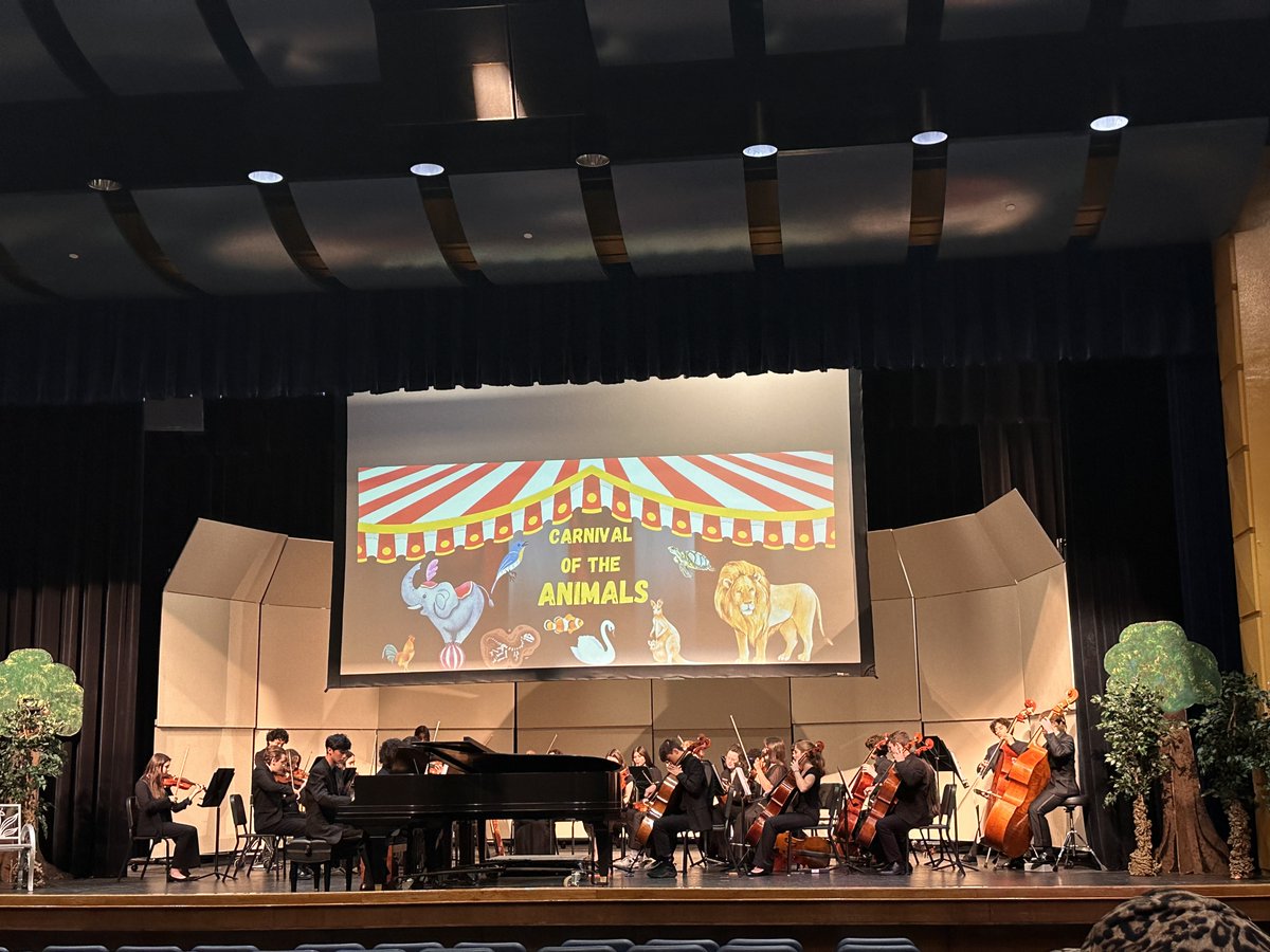Bravo to the AHHS Chamber Orchestra for their performance of the Carnival of The Animals for fifth graders today! 🎶🎵 #NoPlaceLikeAHISD