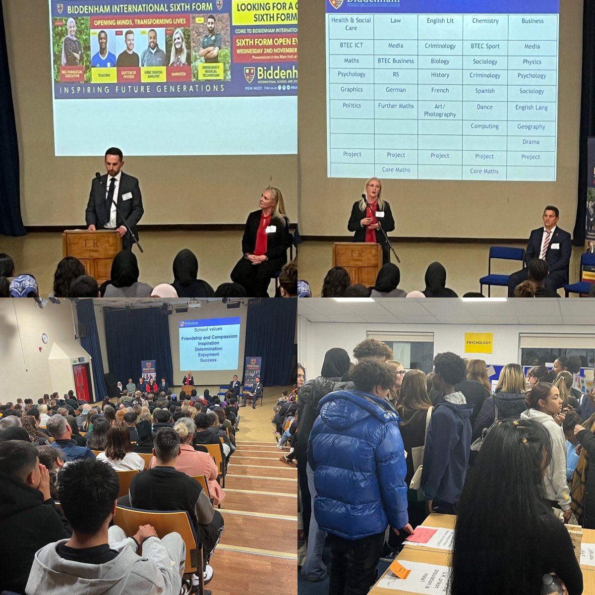 davidbailey65's tweet photo. Great Sixth Form Open Evening @BiddenhamIntSch tonight: https://t.co/207IWFn64K