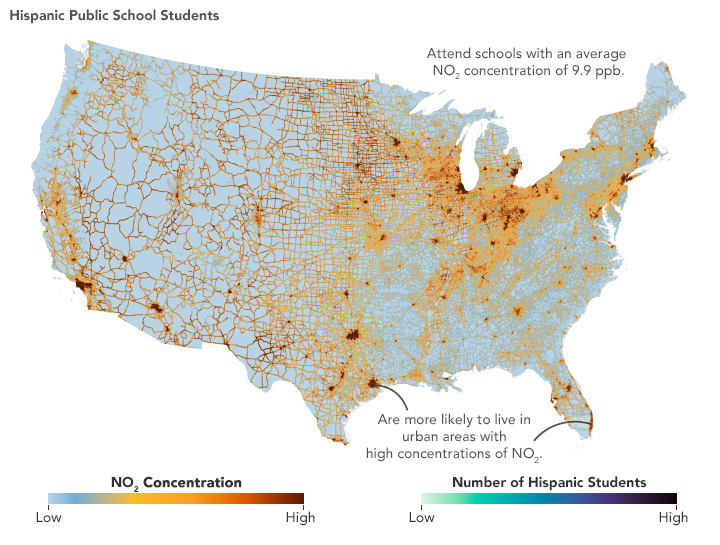AguGeohealth's tweet photo. Check out the cool @NASAEarth Image of the Day, featuring "An Unequal Air Pollution Burden at School" from the @AguGeohealth publication 👇

Disparities in Air Pollutants Across Racial, Ethnic, and Poverty Groups at US Public Schools

https://t.co/daiCBfX1of https://t.co/IRfba1Eh3T