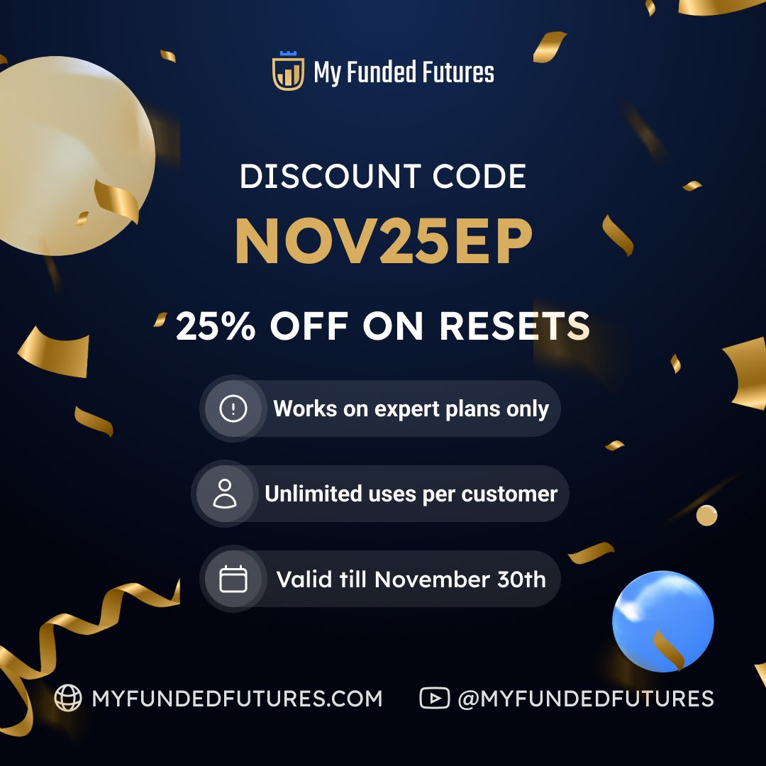 MyFundedFutures's tweet photo. 💰November Promotions💰

https://t.co/t1bY96AgTY https://t.co/Hy60hFErVq