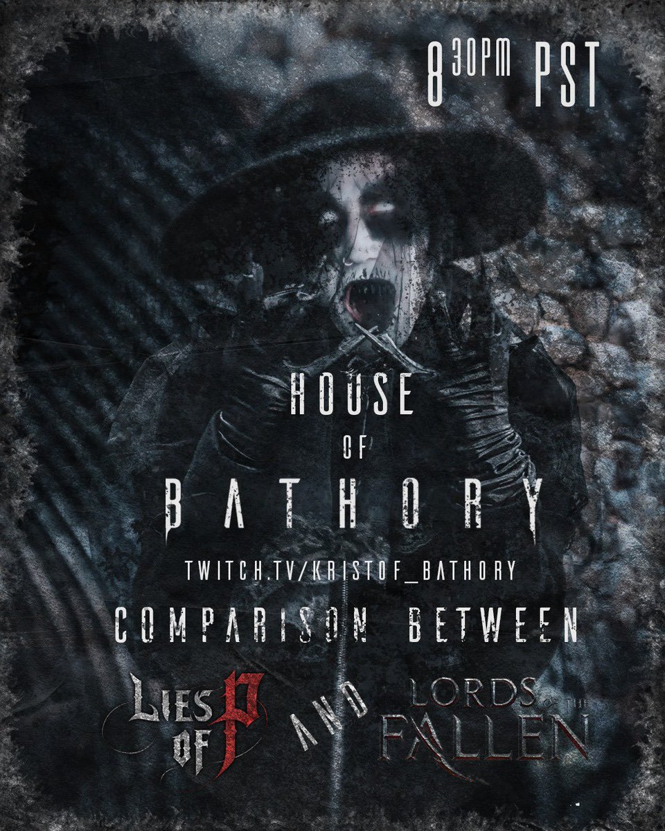 Tonight  - Lies of P vs Lords of the fallen 🩸