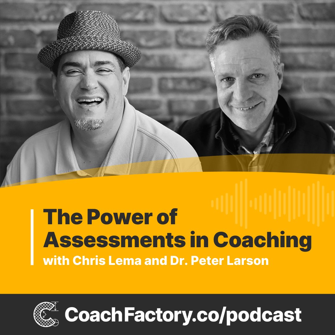 I'm stoked to share that the 10th episode of the <a href="/CoachFactoryCo/">CoachFactory</a> Podcast dropped today. I may be biased, but I think this is one of our best episodes yet!

Trust me, block out an hour today and listen in.

This episode, The Power of Assessments in Coaching: Crafting Tailored