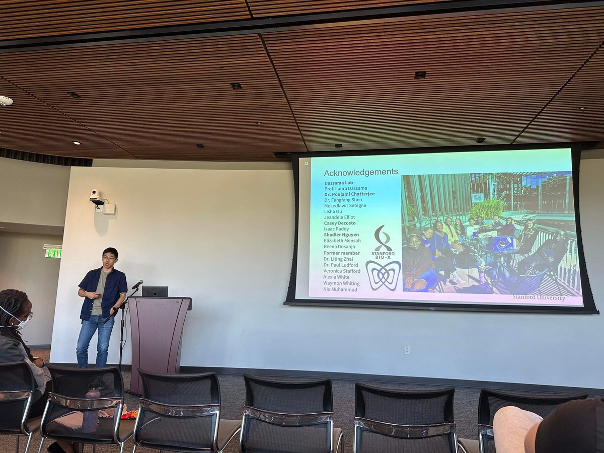 cccjonathanchem's tweet photo. Honored to have the chance to talk about my work on SLiPP today at @Stanford_ChEMH research in progress seminar. Hopefully we will have our manuscript on biorxiv soon. Stay tuned if you are working with lipids and proteins! https://t.co/fqGRDmHLi5