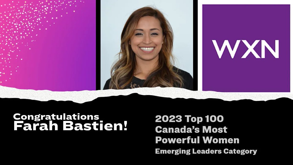 Congratulations to MLSE’s very own Farah Bastien for being named one of WXN’s Canada’s Most Powerful Women in the Emerging Leaders category. Thank you, Farah, for your incredible work!