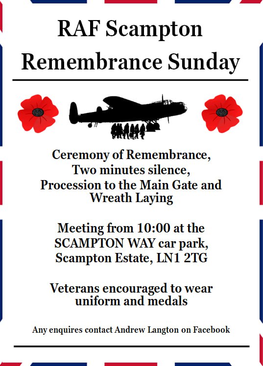 Lincolnshire, UK 🇬🇧 
Feel free to share.
#RemembranceDay #RAFScampton
