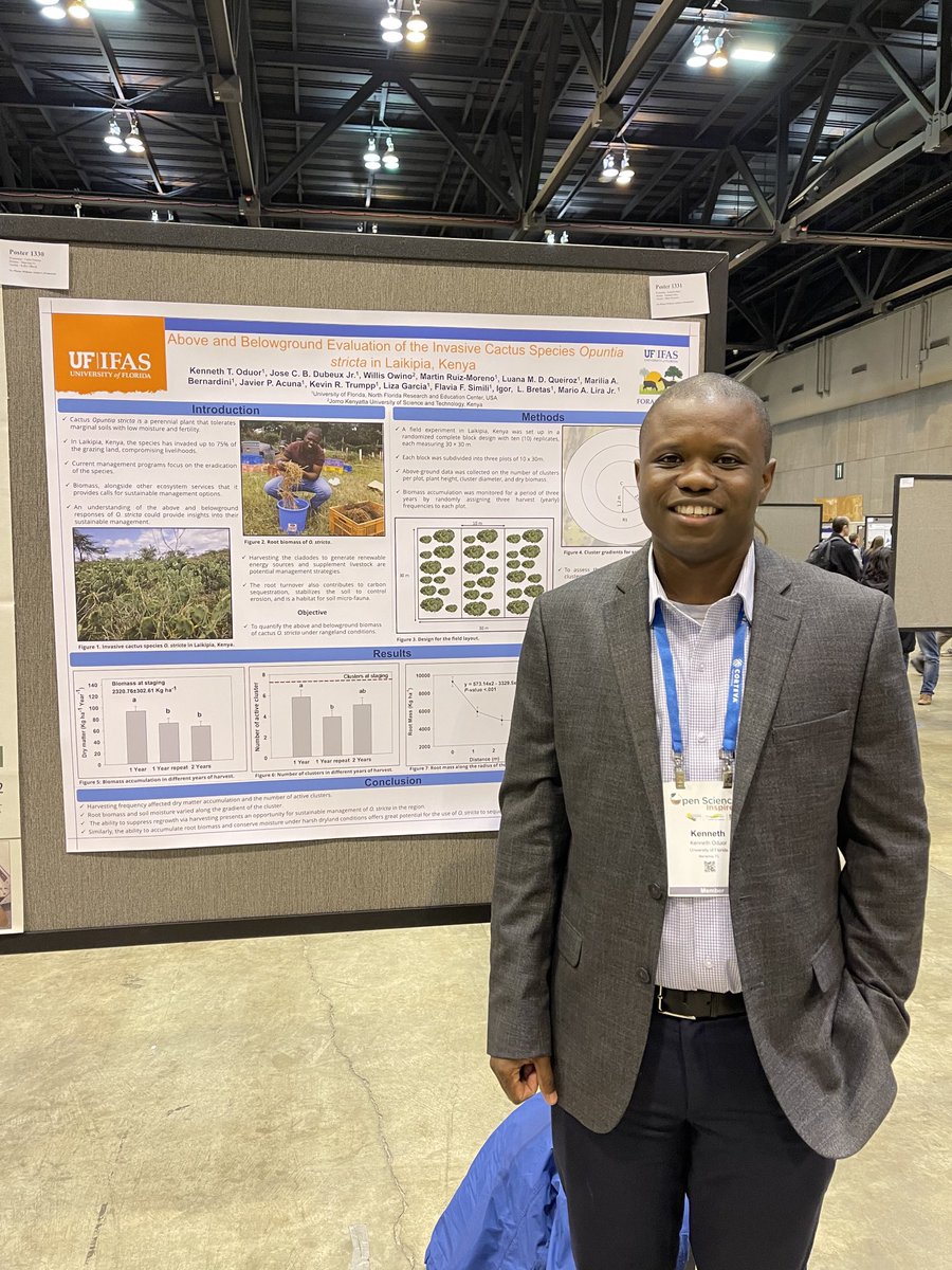 Last day of ASA-CSSA-SSSA annual meeting in St. Louis, MO. Our UF IFAS Forage Team was present once again at the poster session! #ACSMtg ⁦@UF_IFAS⁩ ⁦@UFCALSDean⁩ ⁦@UFIFASAgronomy⁩ ⁦@ufifasnfrec⁩