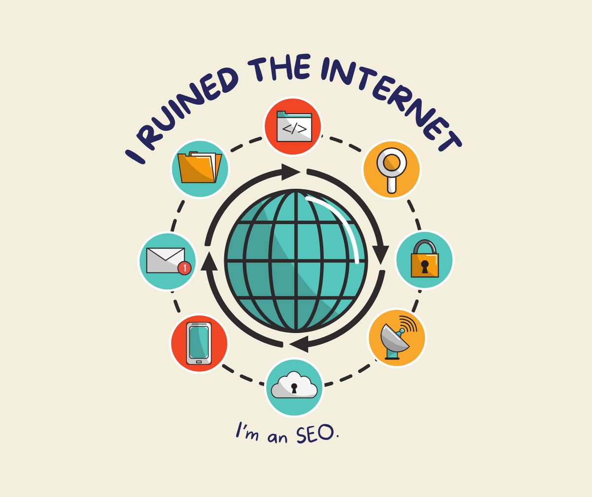 For those fellow SEOs who "ruined the internet".