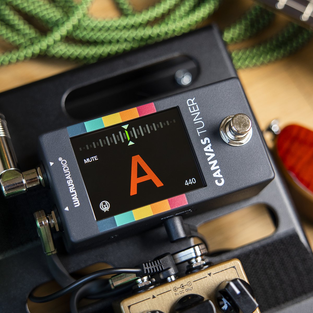 guitarcenter's tweet image. Tune up. The new @WalrusAudio Canvas Tuner&apos;s full-color rotatable LCD display, +/-0.1 cent accuracy and selectable bypass modes make it the perfect choice for your pedalboard. Check it out: bit.ly/WACTGCtw