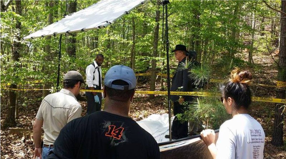 Behind the Scenes of 'The Atonement Pilot.' Filmed at Sprewell Bluff in Thomaston, GA. #theatonementseries #domesticviolenceawareness #moviemadentertainment #televisionseries #thrillers #tvpilots