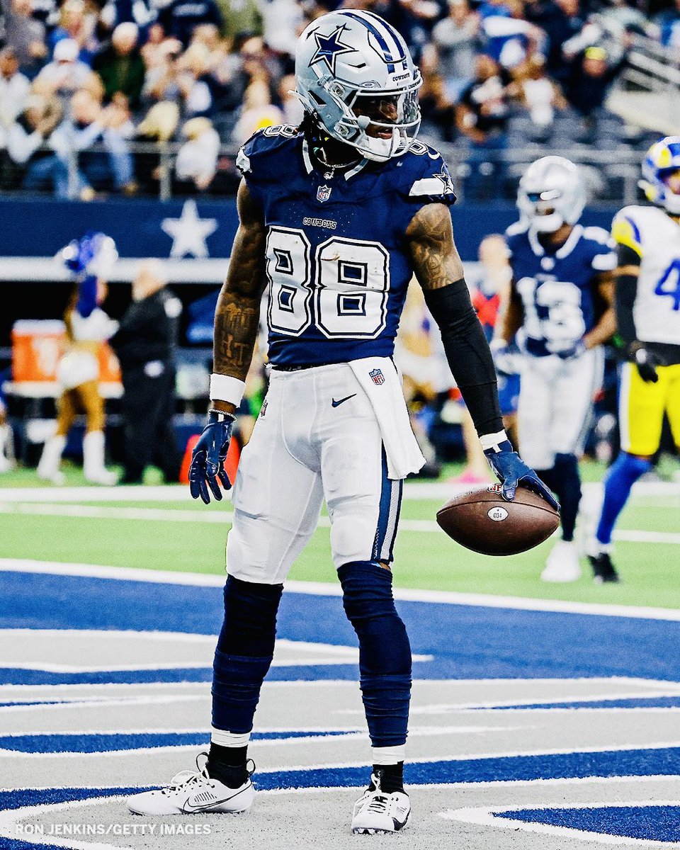 OutlawCowboyNFL's tweet photo. A.J. Brown is playing fantastic football right now, but so is CeeDee Lamb. 

Yards per Target

Lamb - 11.3
Brown - 11.3

20+ Yard Receptions

Lamb - 2.0 per game
Brown - 2.1 per game

Yards After Catch per Reception

Lamb - 5.5
Brown - 5.0

Catch Rate

Lamb - 82.1%
Brown - 72.2%

Contested Catch Rate

Lamb - 50%
Brown - 58%

Drops 

Lamb - 1
Brown - 4

TD Receptions per game

Lamb - 0.4
Brown - 0.6

QB Rating when Targeted

Lamb - 121.7
Brown - 107.0

Broken Tackles per game

Lamb - 0.85
Brown - 0.75