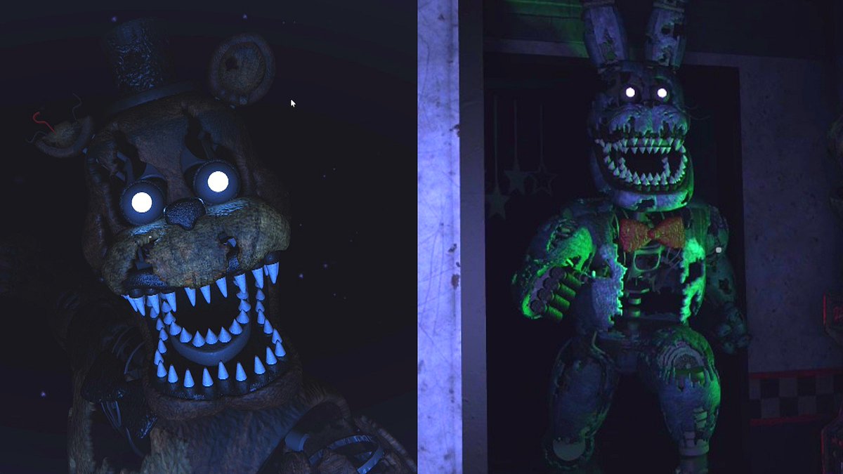 Nights 4, 5, and CUSTOM NIGHT in Roblox FNAF Forgotten Memories 