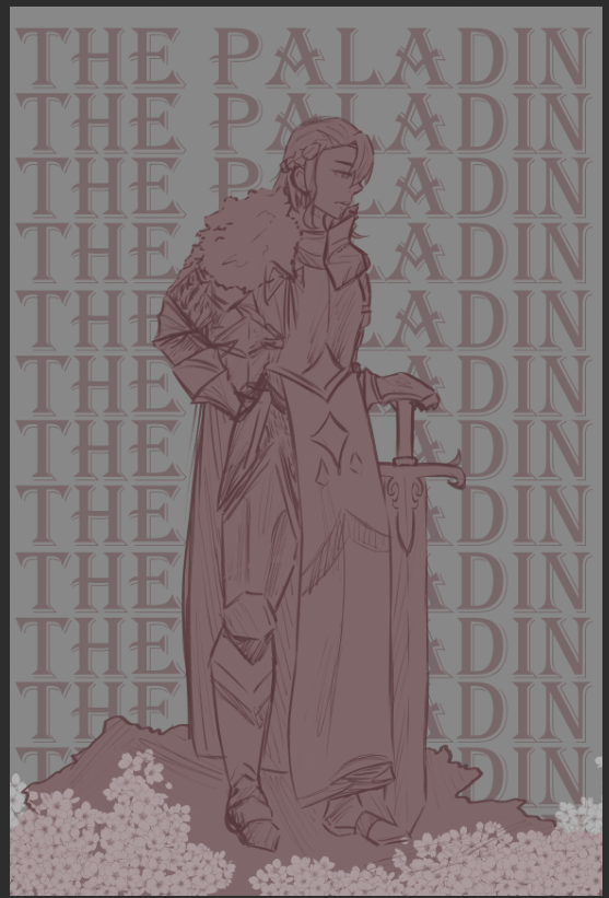 solkiza's tweet photo. The Paladin 
[quick rough sketch]
#HfHA #HeroesForHireAgency #Claire https://t.co/rYuADLNDFu