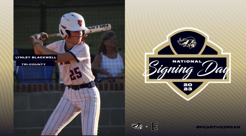 ECCCSoftball's tweet photo. Lynley Blackwell from Tri-County Academy https://t.co/BPNGJYhErD