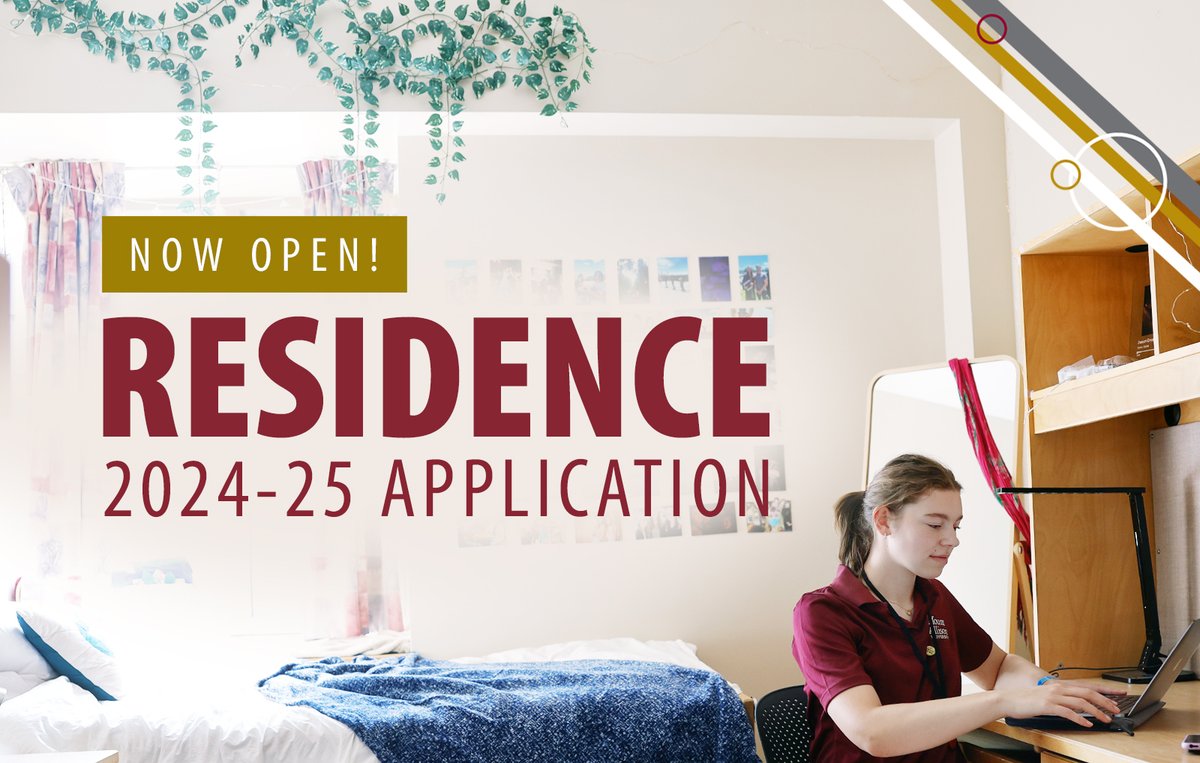 Planning on starting #MtAllison in Sept. 2024? Our residence application for new students is now open! To apply: mta.ca/resapply

First-year students get guaranteed residence if they pay their registration and residence deposits BY MARCH 1.