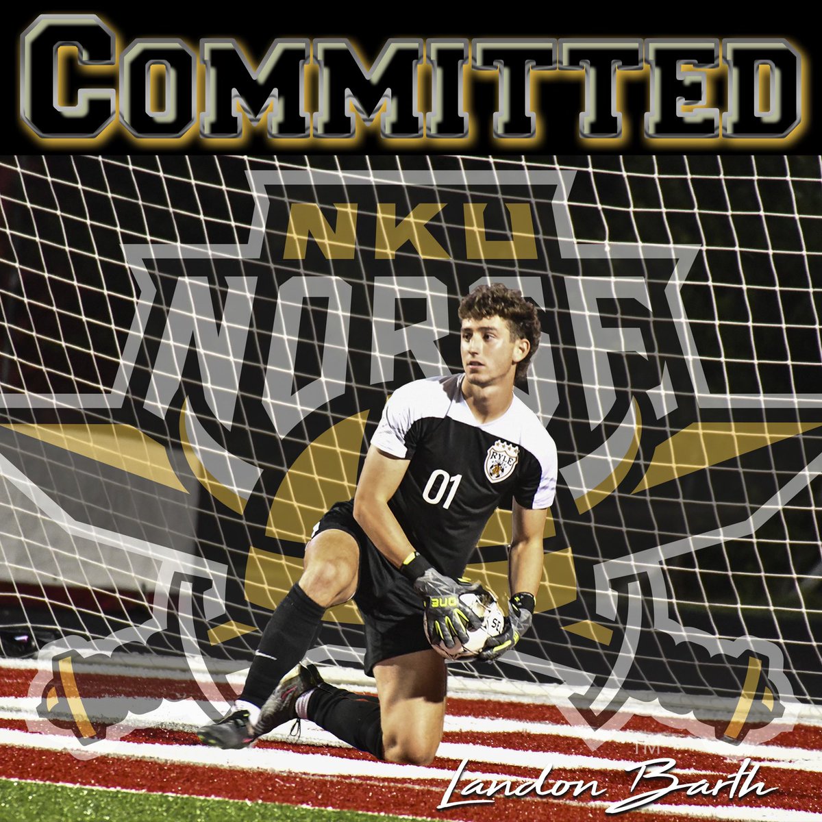 I’m blessed to announce my verbal commitment to play D1 soccer at Northern Kentucky University. I’d like to thank God, my family, and my coaches for helping me get to this point in my career. #NorseUp