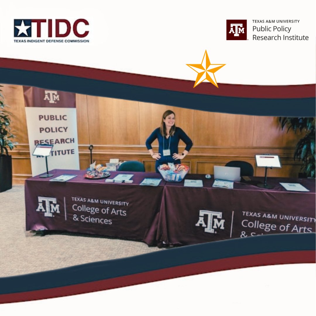 tamuppri's tweet photo. We had a blast at the #TIDC Workshop last week! Thanks so much @TIDC_News for the opportunity to share our research and learn more about local and state indigent defense strategies!
#WorkshopWednesday #IndigentDefense #PublicDefense #TAMUPPRI #PublicDefenders #CAFA #Magistration https://t.co/joWL0lnrCH