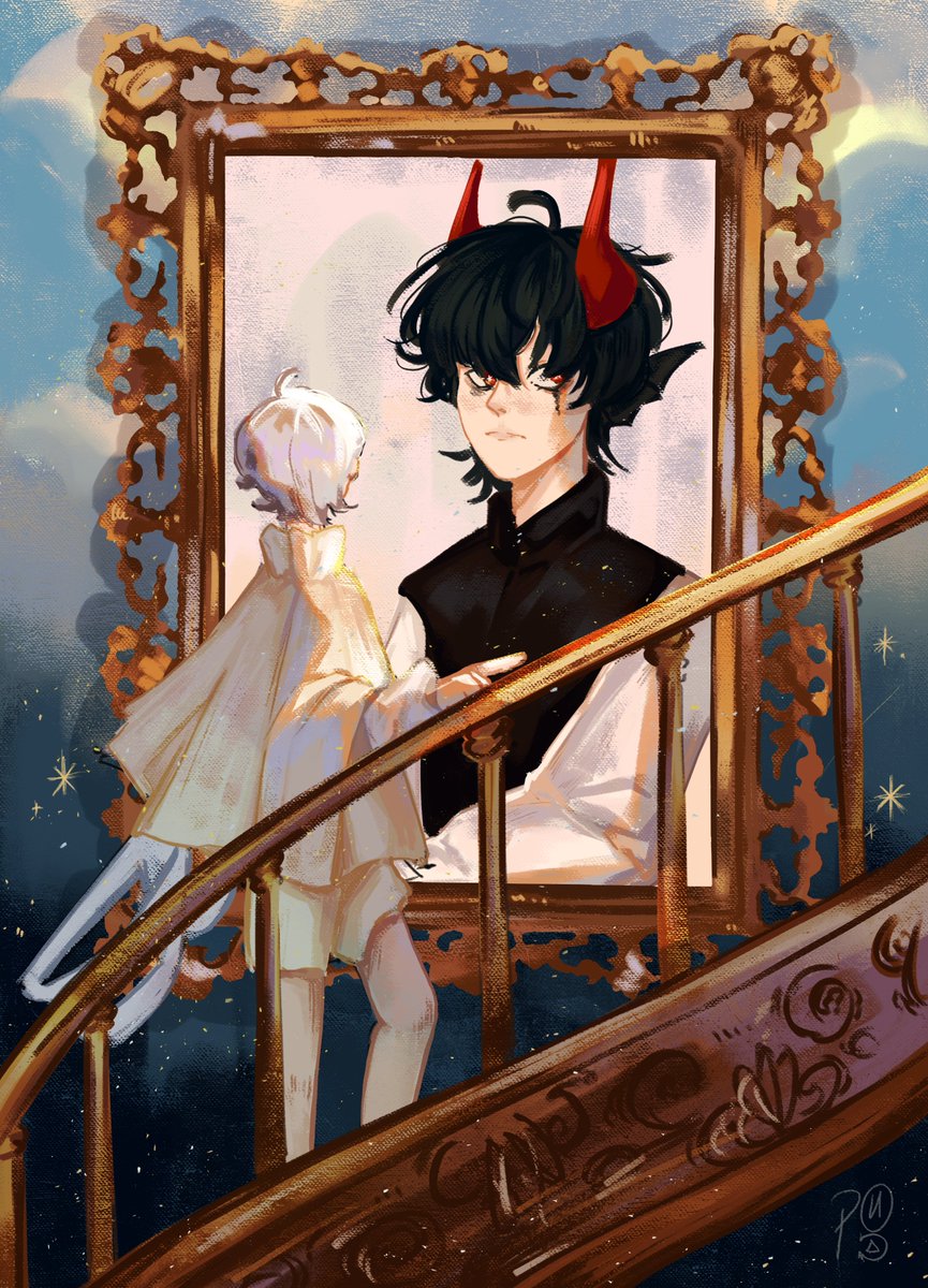 'Brother...you like stars right? If I put enough of them up in the sky, will you finally return from below?' #Vtuber #Vtuber準備中 #illust

Art for <a href="/VelkhamH/">LordVelkham</a>