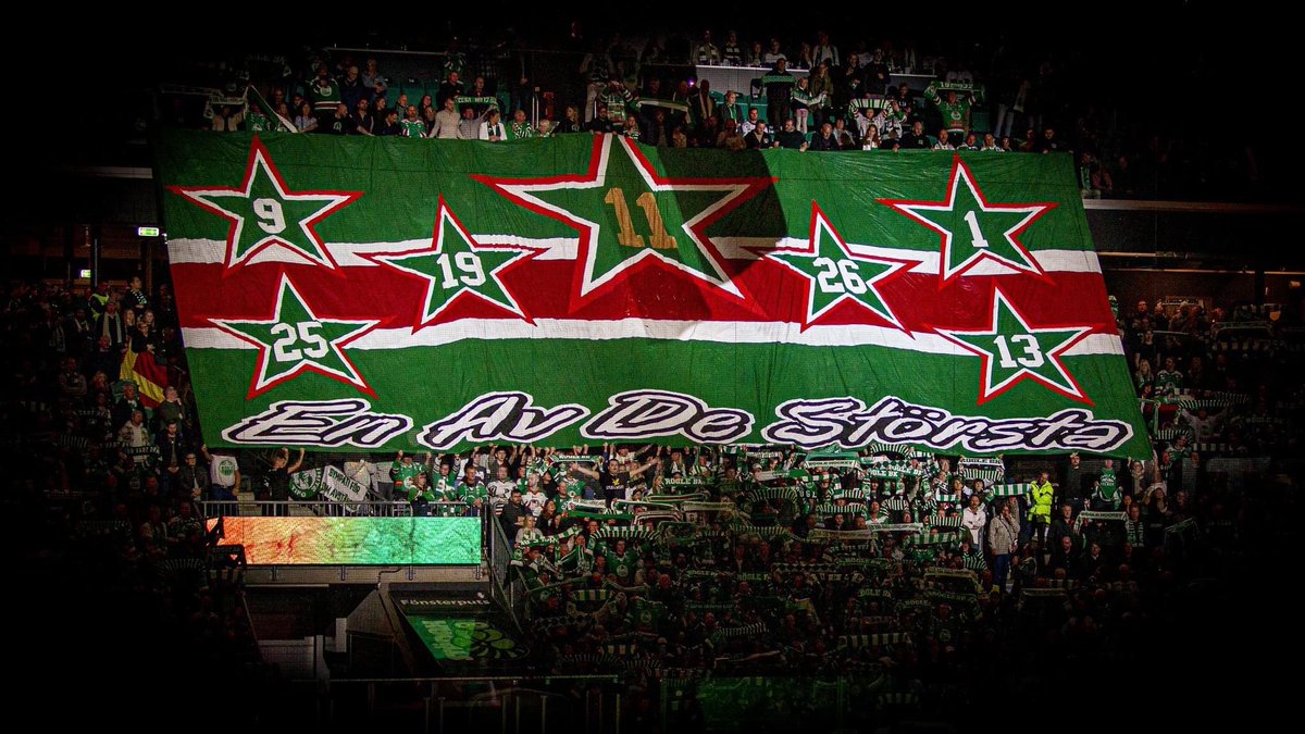 Så vill ni se liknande eller fler tifoarrangemang i framtiden? Supporta gärna Green &amp; White Tifo med en slant!💚 

Swish: 1234083739

Väl mött!💚