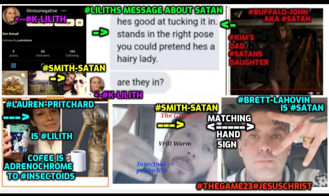 n3v3rendinstory's tweet photo. #INSECTOID FATHER-DAUGHTER-INCEST RULERS OF EARTH #SATAN AND #LILITH

https://t.co/qGqOqYy8fx

#Thegame23 #cicada3301 #ctf007 #solarflash #jesuschrist https://t.co/AT30Bu3LMK