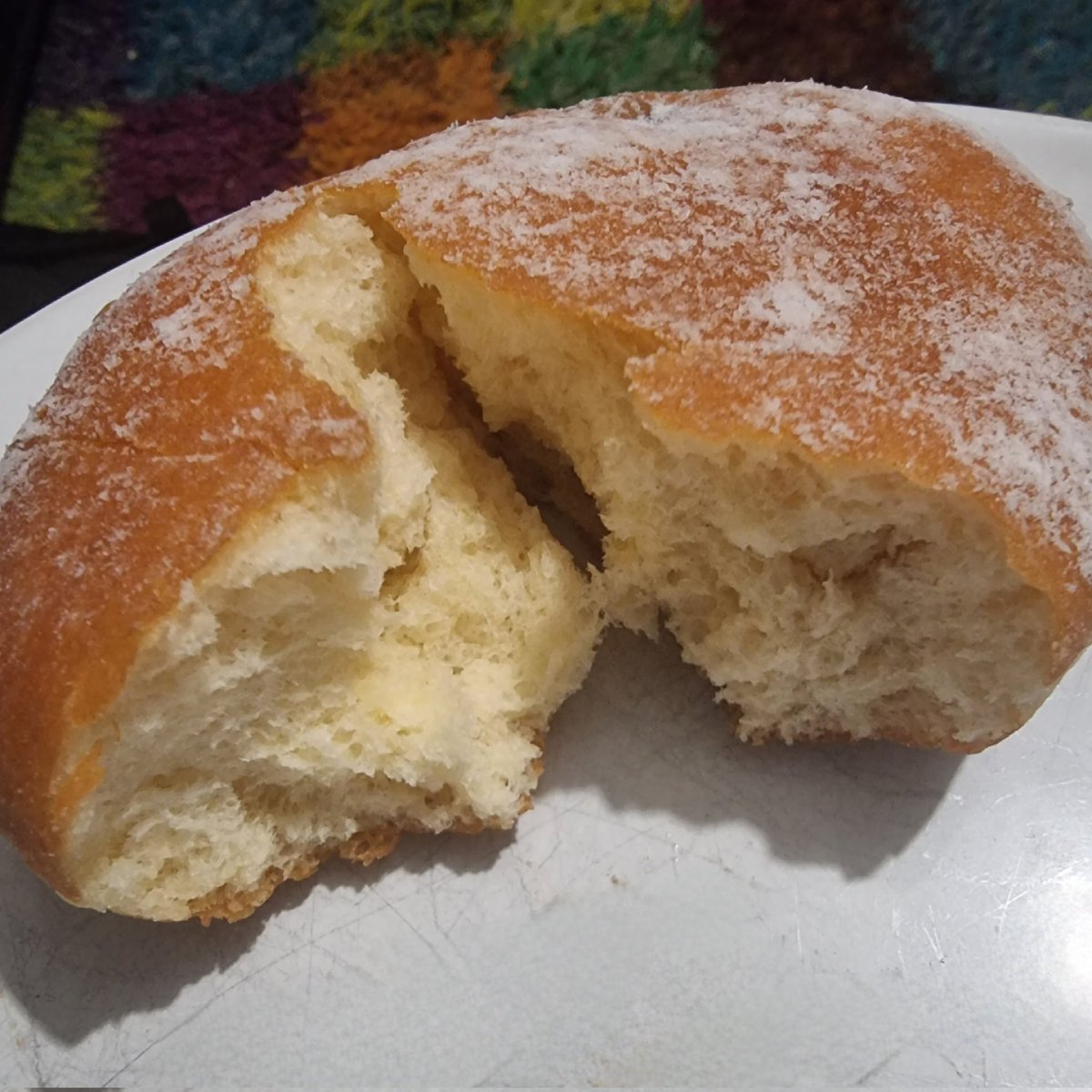 This is my chocolate hazelnut doughnut from <a href="/LidlGB/">@LidlGB</a> #SadTimes