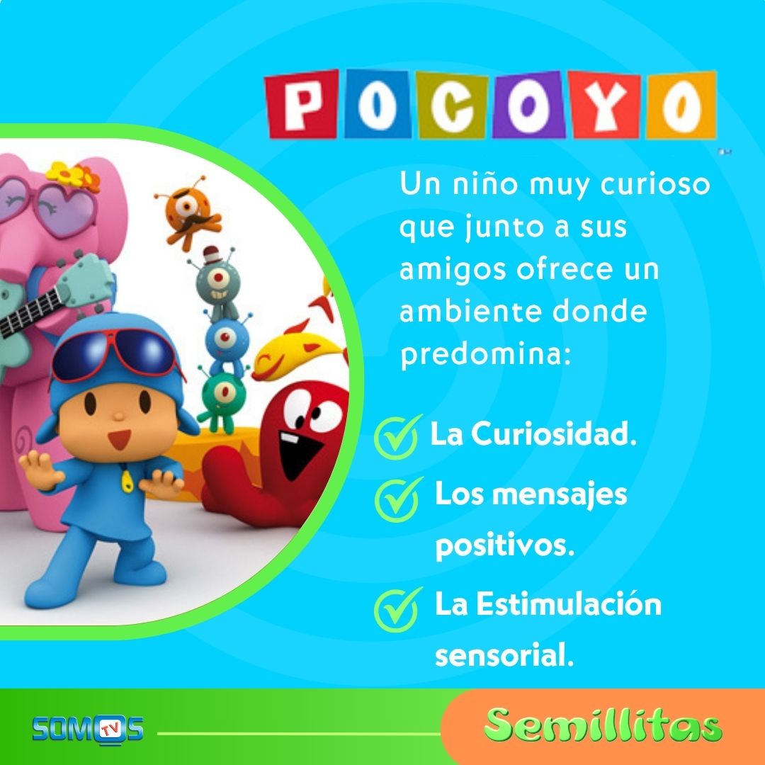 SomosTVLLC's tweet photo. Pocoyo💙 El objetivo de esta serie es estimular los sentidos de los más pequeños con colores fuertes, música y movimientos.

Conoce más del catálogo que ofrece #SemillitasTV parte de @somostv ☑️ https://t.co/3JXQpKzjqY