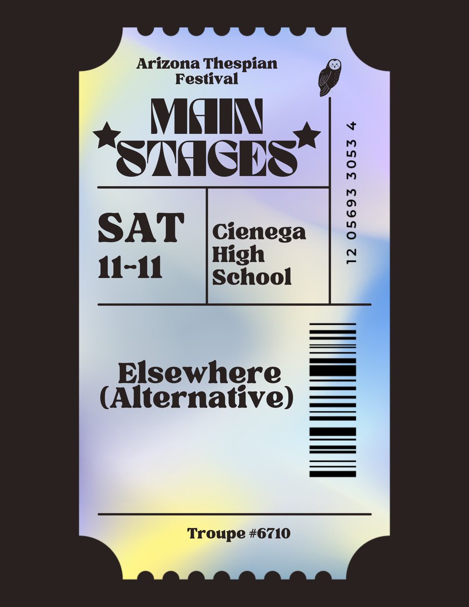 Main Stages being performed at Arizona Thespian Festival 2023 🎭#arizonatf #azthespianfestival23