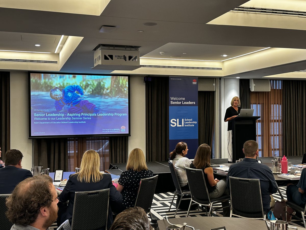 NSWSLI's tweet photo. Cohort 10 of the Senior Leadership - Aspiring Principals Leadership Program kicked off their first leadership seminar today with @JJarvis1 welcoming all 59 participants and 12 facilitators to what will be a rich 12 months of learning. #NSWDoEAPLP https://t.co/xkvaxlfzIh