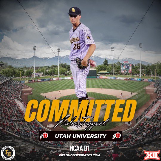 FHPirates's tweet photo. Congrats to long time Pirate @_aidentaggart_ on his commitment to @utahbaseball
#FHPride #FHFam https://t.co/qIY8gqVBMN
