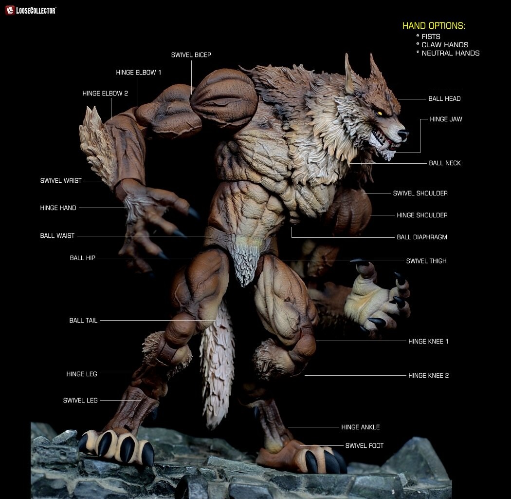 EXReplicasToys's tweet photo. The Crypt : Great Wolves - GARROS Brown Version Pre Order by LooseCollector Collectibles now for Pre Order at 
 
 https://t.co/TXBs1GbCFT https://t.co/3mY0YVrWAz