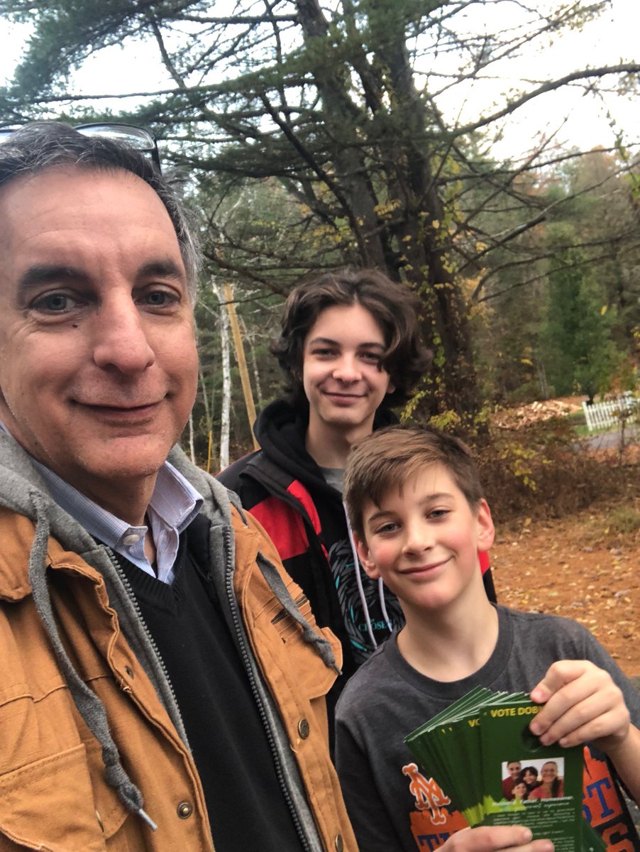 JimDobkowski's tweet photo. Only 41 houses tonight. Had some good LONG talks with #queensbury neighbors — and think I won some folks over. Long story short: NO ONE likes the fact that sex offenders can hid in #STRs (Airbnb) in residential neighborhoods — period! #VoteDobkowski https://t.co/VoFc1zw2rZ