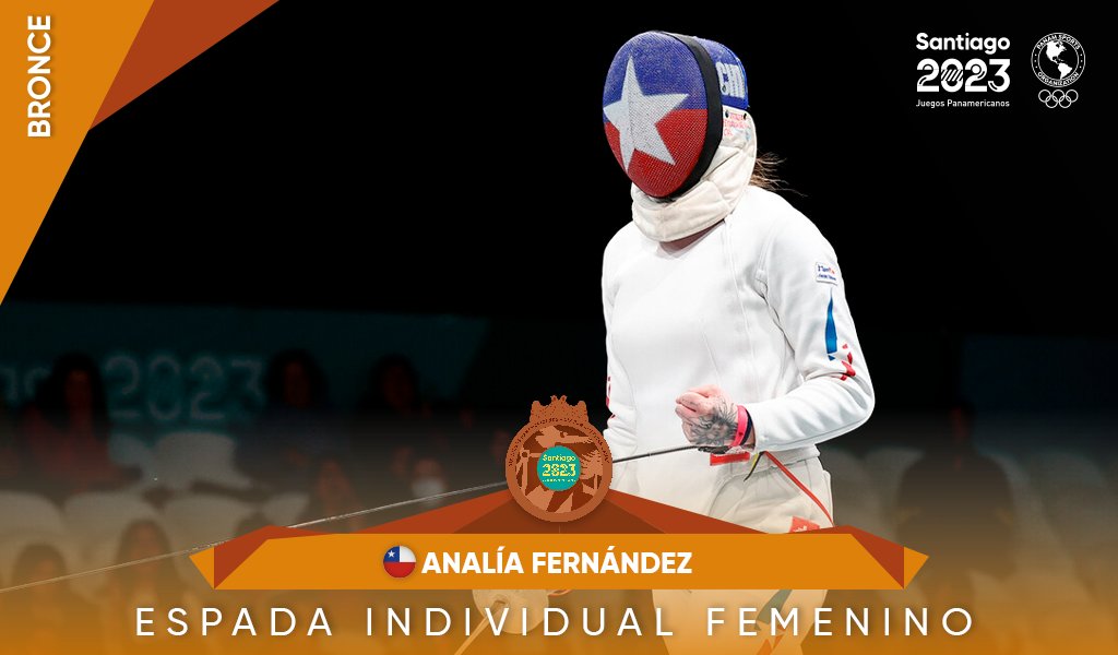 #DÍA12 🥉🤺🇨🇱 ¡BRONCE PARA CHILE!

La espadista chilena Analía Fernández sumó una nueva medalla para el Team Chile, además de confirmar que la esgrima en Chile sigue siendo un deporte fuerte y absolutamente potenciable en el futuro. 

¡Felicitaciones Analía!