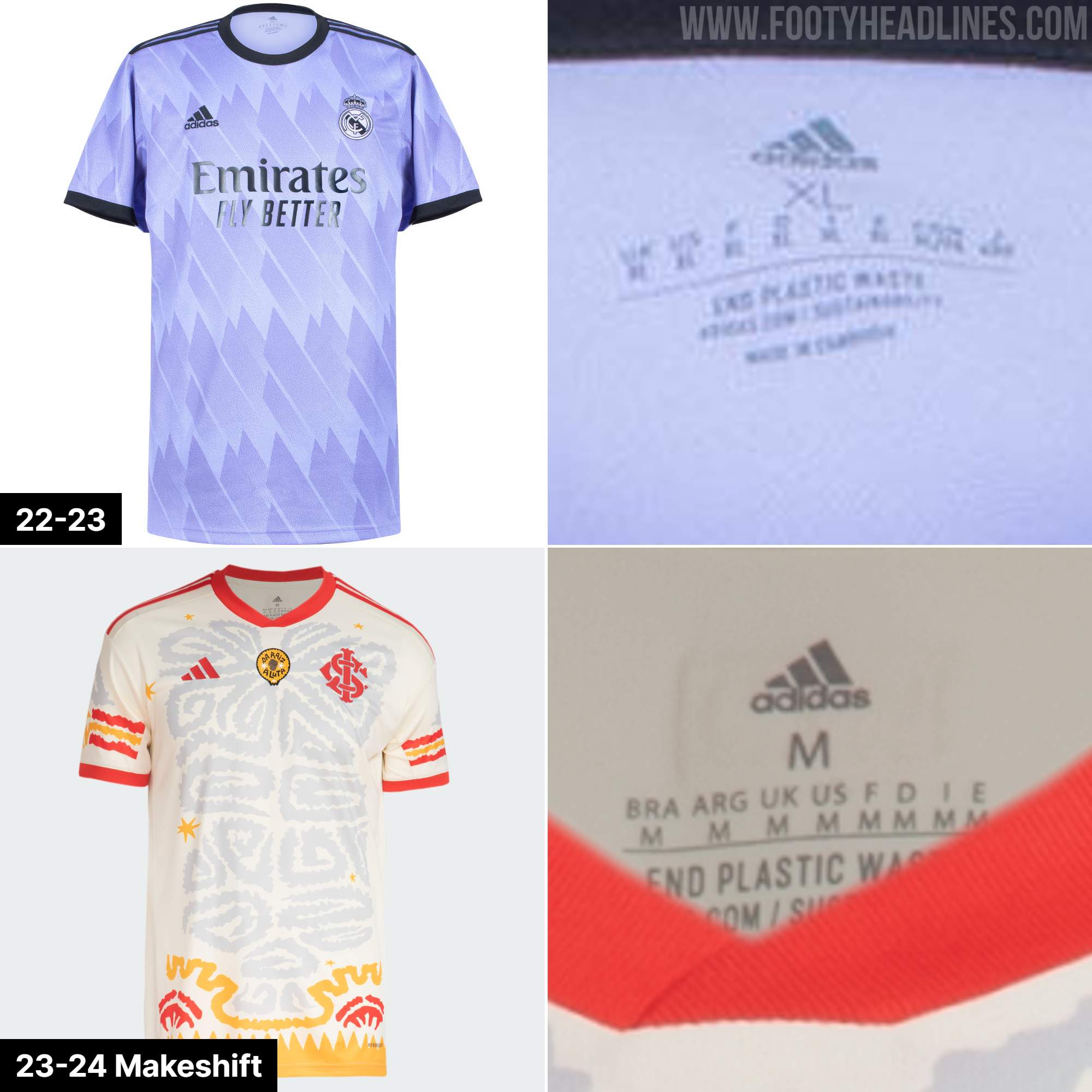 Adidas 22-23 Brazilian Teams Third Kits Released - Footy Headlines