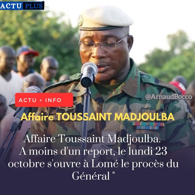 Monika97972733's tweet photo. #Togo camp de concentration! #Proces Colonel #Madjoulba. #Assassinat sans cadavre !? @FEGnassingbe vous organisez un bordel a #Lomé dans cadavre!? Ou Est ła dépouille du Colonel !? @breham_joseph @EmmanuelMacron @ONUGeneve @CourPenaleInt @ONU_fr @fidh_fr @Franceautogo @kodjo https://t.co/hPorPBfgR4