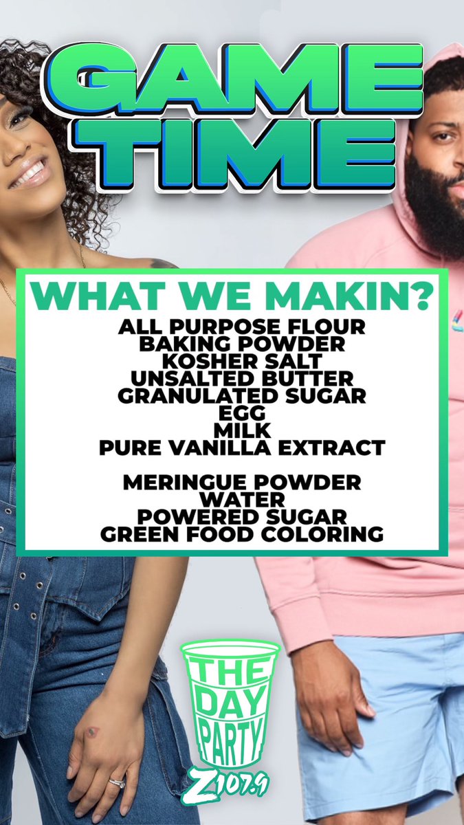 Rodigga's tweet image. Who can guess #whatwemakin 👀🤔
#gametime #thedayparty @Z1079