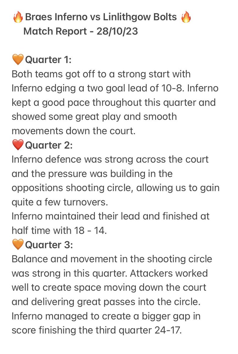 Braes Blazers Netball Club tweet media