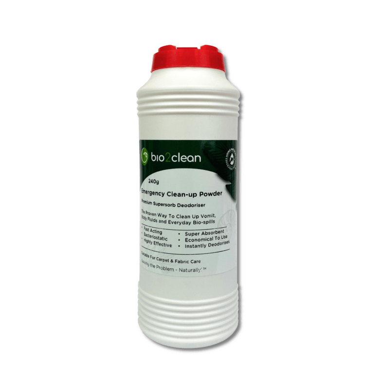 bio2clean Emergency Clean-up Powder is a revolutionary, biodegradable, non-toxic emergency treatment for the safe control of all accidents involving body fluids, such as vomit, urine and blood, as well as food and drink spillages.

🌐 Web bio2clean.com.au/product/bio2cl…

#bio2clean