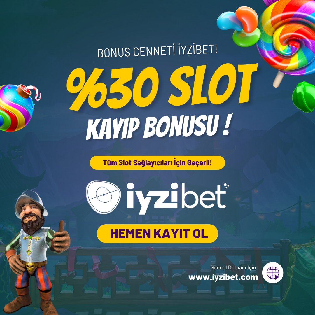iyzibet's tweet photo. 🍭Bonus Cenneti #İyzibet %30 Slot Kayıp Bonusunu Sizlerle Buluşturuyor!  

📷Güncel Giriş Adresimiz: https://t.co/QGQXBG1zov 

#freebonus #bahis #denemebonusu #freespin #casino #bahissiteleri #sweetbonanza #gatesofolympus #slot #GoldParty #pragmaticplay #Canlibahis #canlimacizle https://t.co/PLdBq9FS69