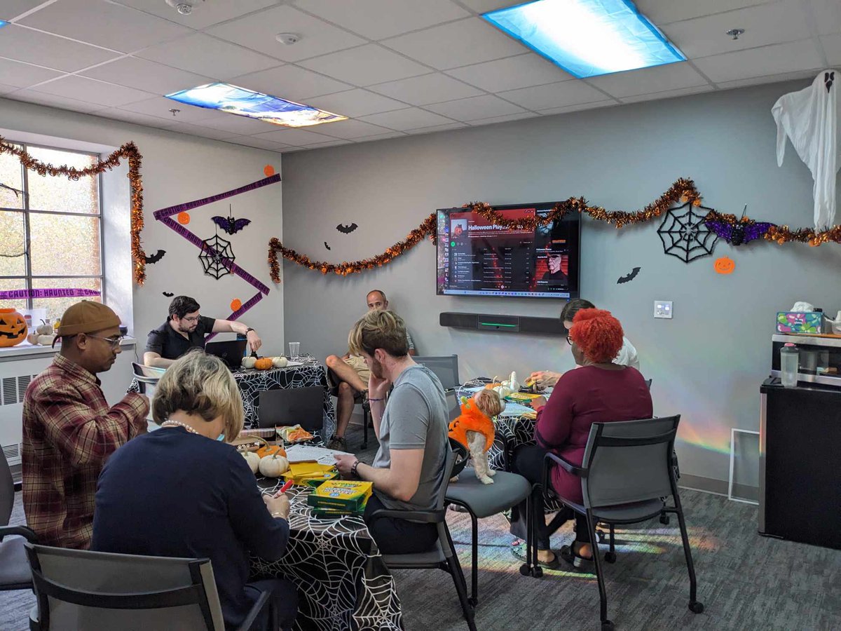 Engineering Education Transformations Institute (@eeti_uga) on Twitter photo EETI had a spooktacular Halloween courtesy of Dr. <a href="/SarahJaneBork/">Sarah Jane Bork</a> and the <a href="/Cultivate_EER/">Cultivate Research Group</a> Research Group! EETI had a spooktacular Halloween courtesy of Dr. <a href="/SarahJaneBork/">Sarah Jane Bork</a> and the <a href="/Cultivate_EER/">Cultivate Research Group</a> Research Group!