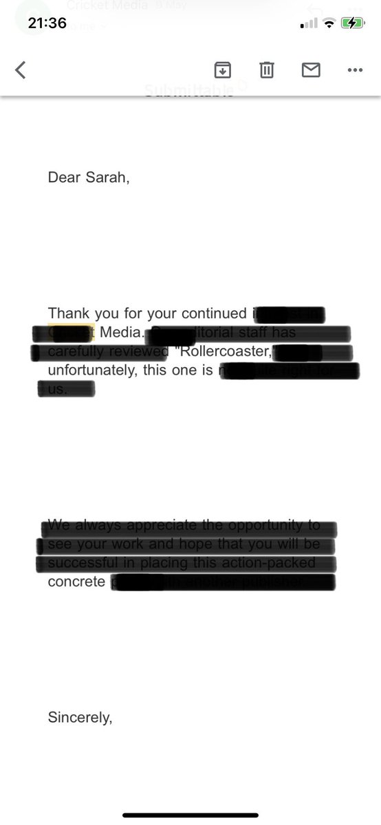 BardyMum's tweet photo. Shame about my head injury 🤕
Had a go at the #queryrejectionletter @lozzawriting
#blackoutpoetry #rejectionletter https://t.co/AznVToDYGv
